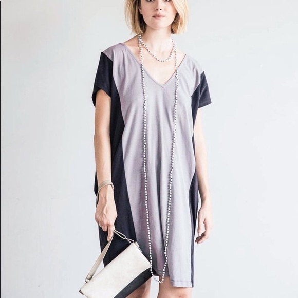 Tonle Color-Block Dress - Picture 1 of 3